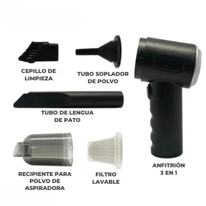 ‼️OFERTA EXCLUSIVA‼️NOVEDOSA MINI ASPIRADORA PORTATIL  3 En 1