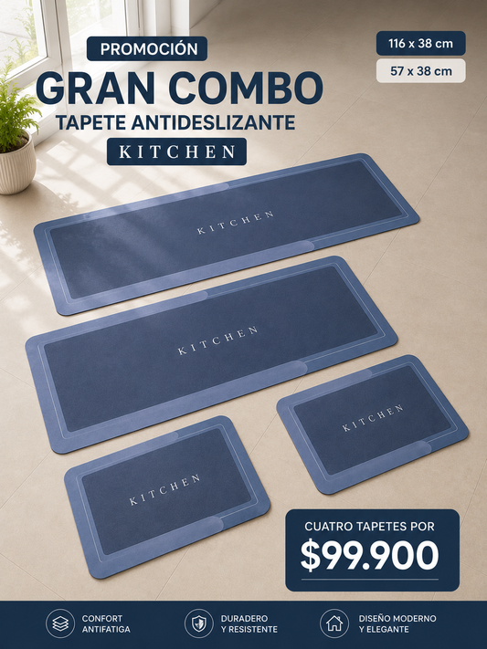 ‼️OFERTA EXCLUSIVA‼️COMBO TAPETE ANTIDESLIZANTE PARA EL HOGAR