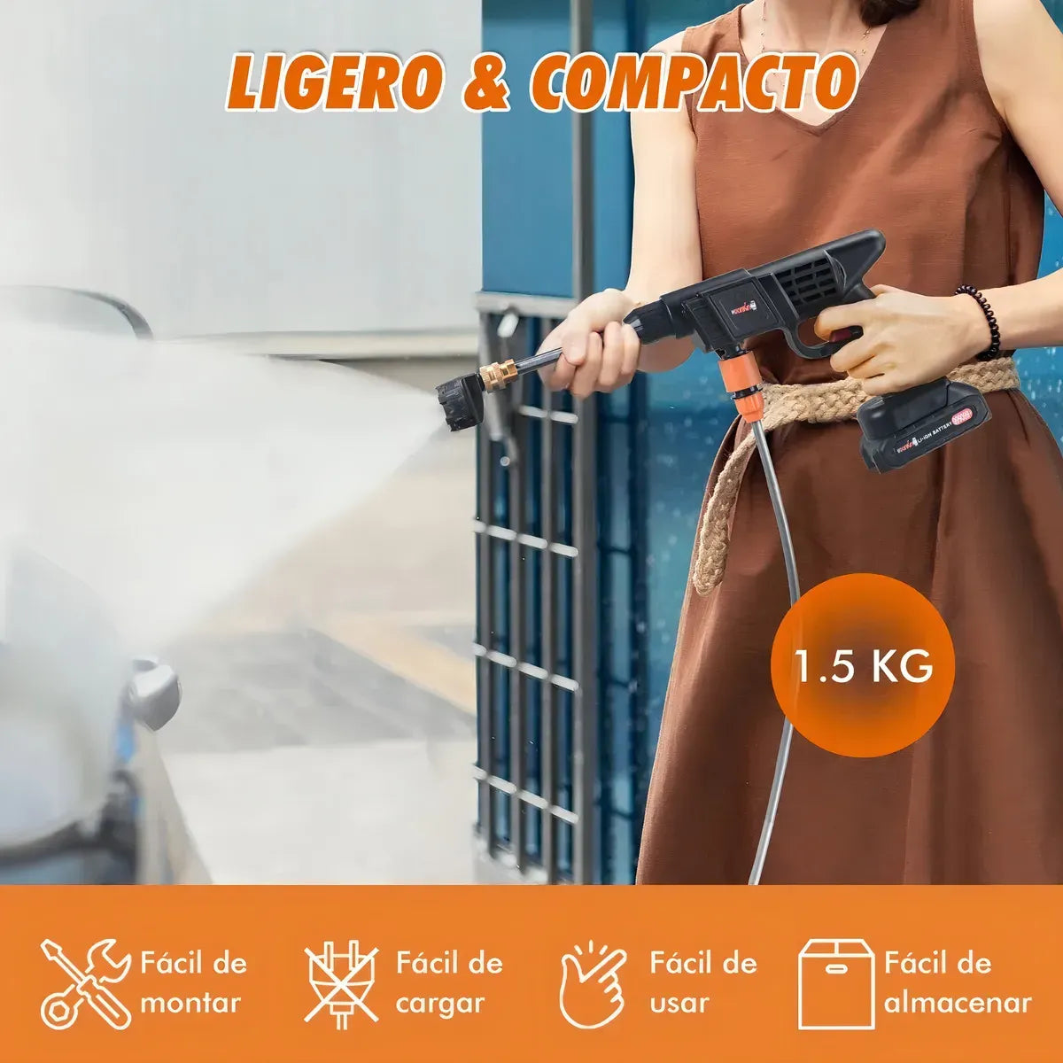 ‼️OFERTA EXCLUSIVA‼️NOVEDOSA HIDROLAVADORA 6 BOQUILLAS