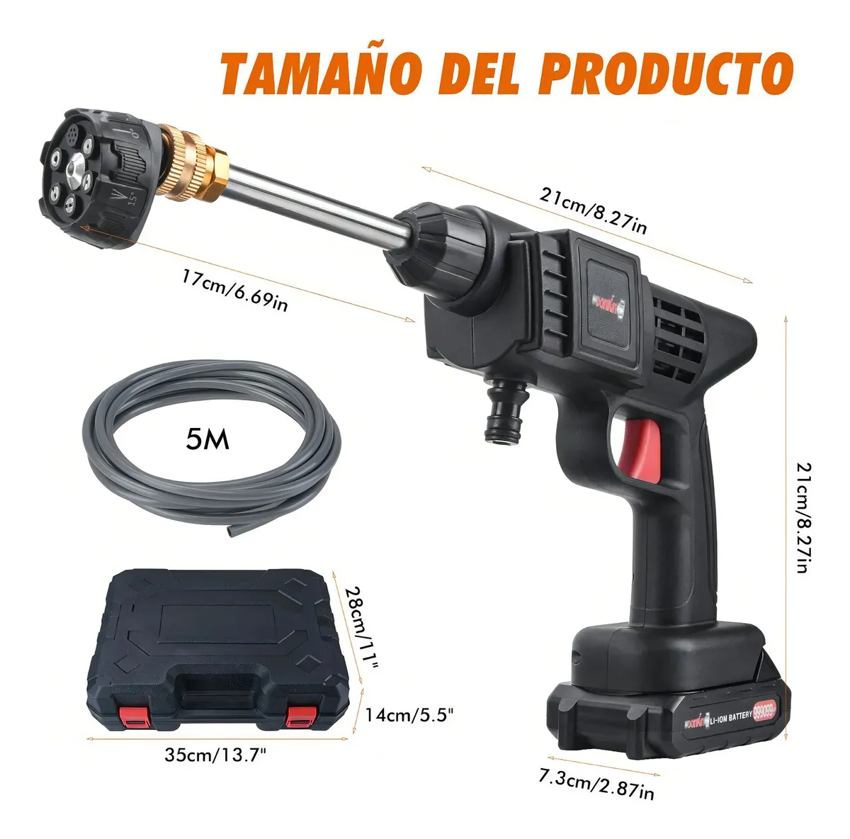 ‼️OFERTA EXCLUSIVA‼️NOVEDOSA HIDROLAVADORA 6 BOQUILLAS